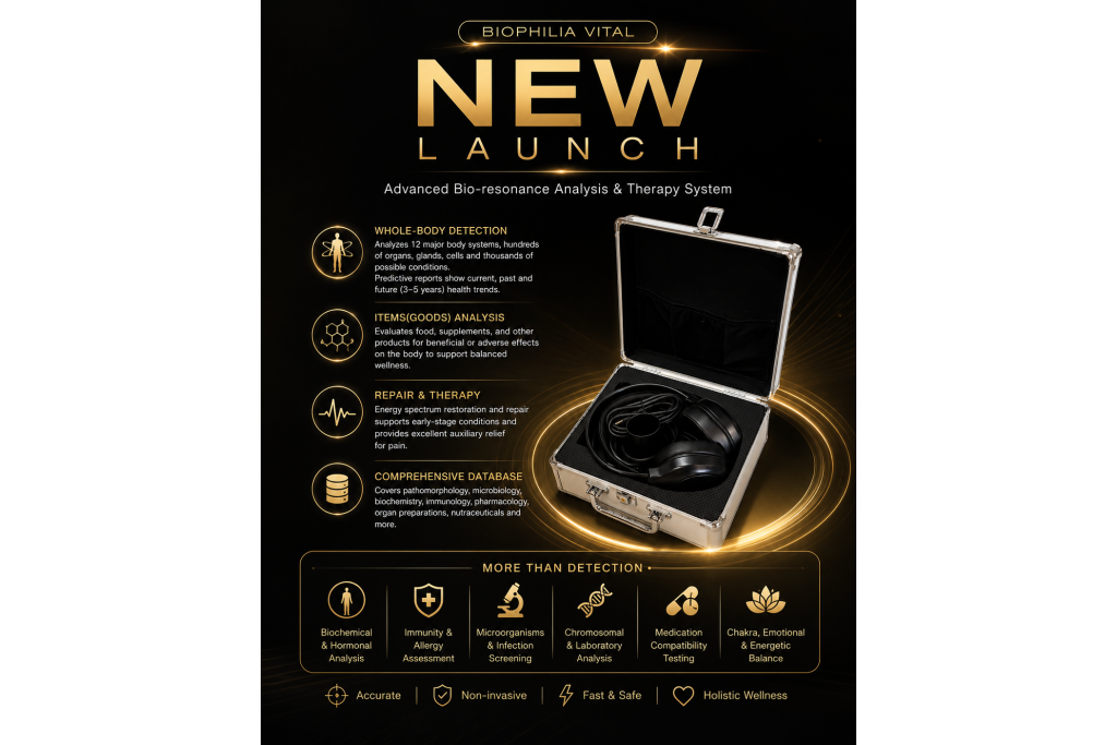 NEW PRODUCT RELEASE | BIOPHILIA VITAL