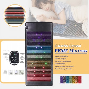 Colorful Crystal PEMF Mattress