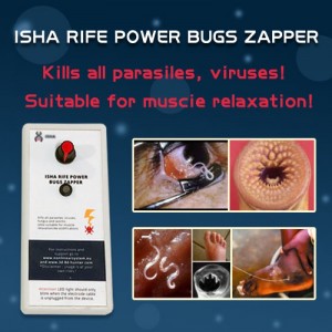 ISHA Rife power bugs zapper