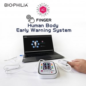 Finger-Biophilia AI Human body Early Warning Systems