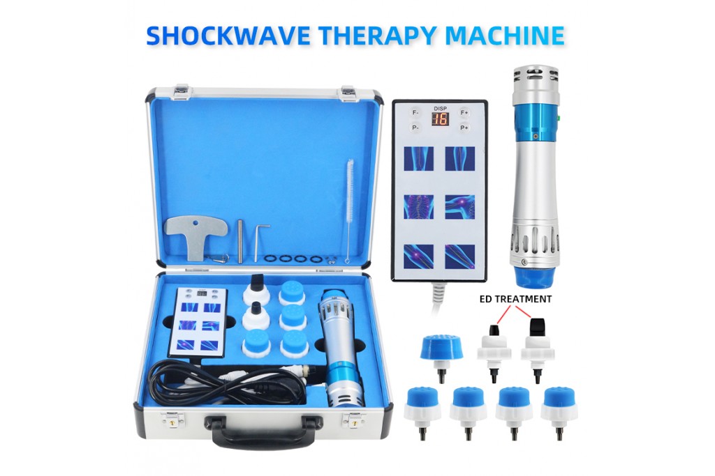 The shockwave system uses the ballistic principle of shockwave generation